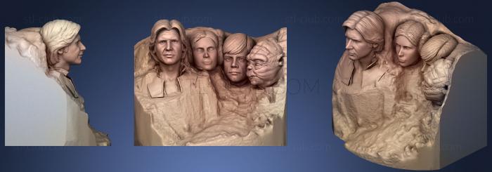 3D model Star Wars Rushmore (STL)